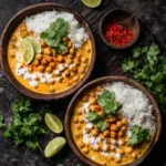 Creamy Coconut Curry Chickpeas