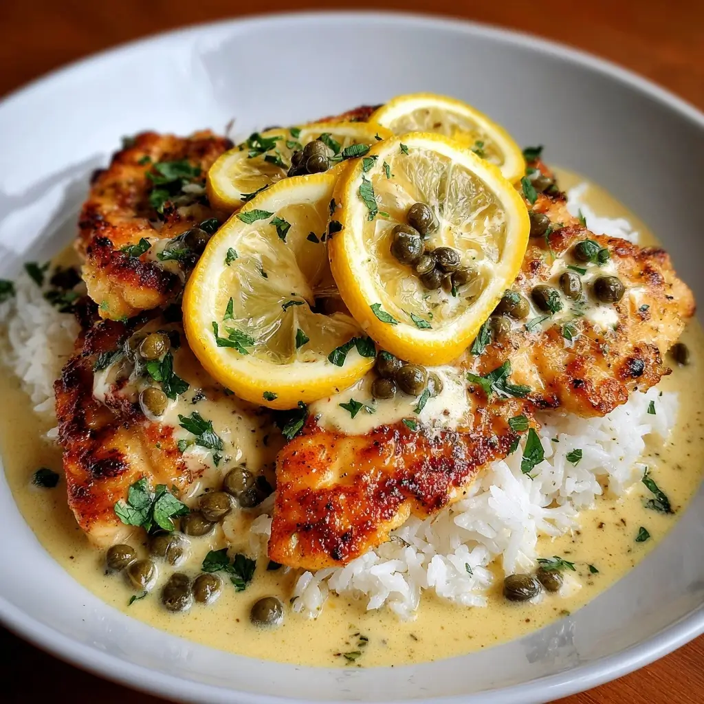 Creamy Lemon Chicken Piccata