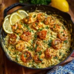 Creamy Lemon Shrimp Orzo