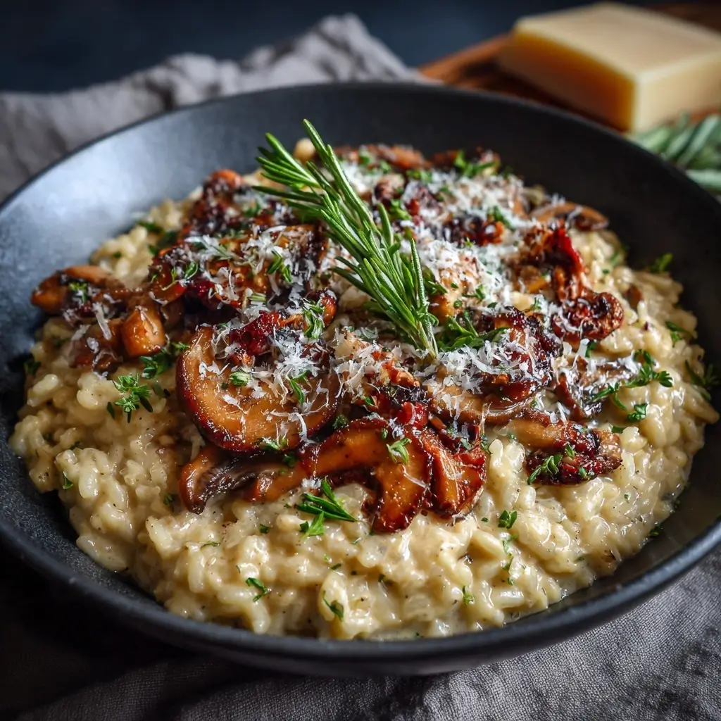 Creamy Mushroom Risotto