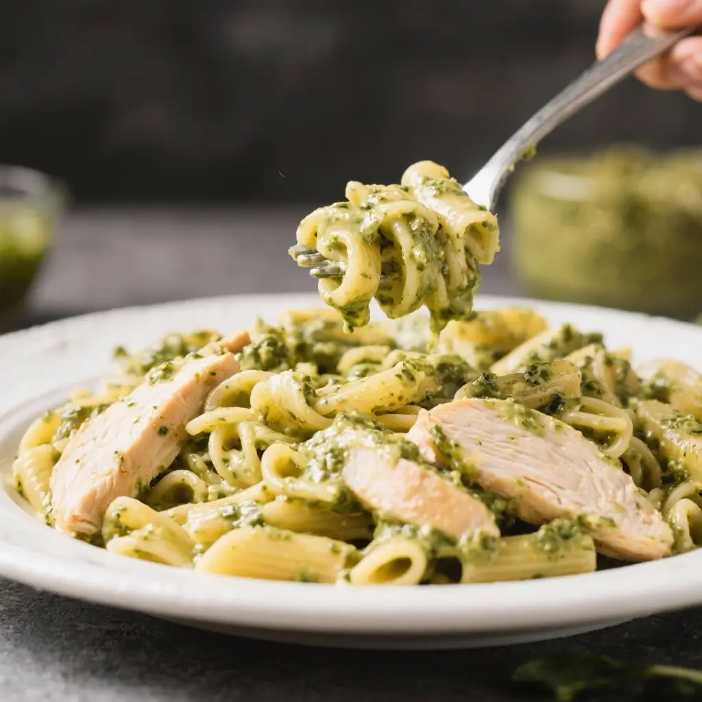 Creamy Pesto Chicken Pasta