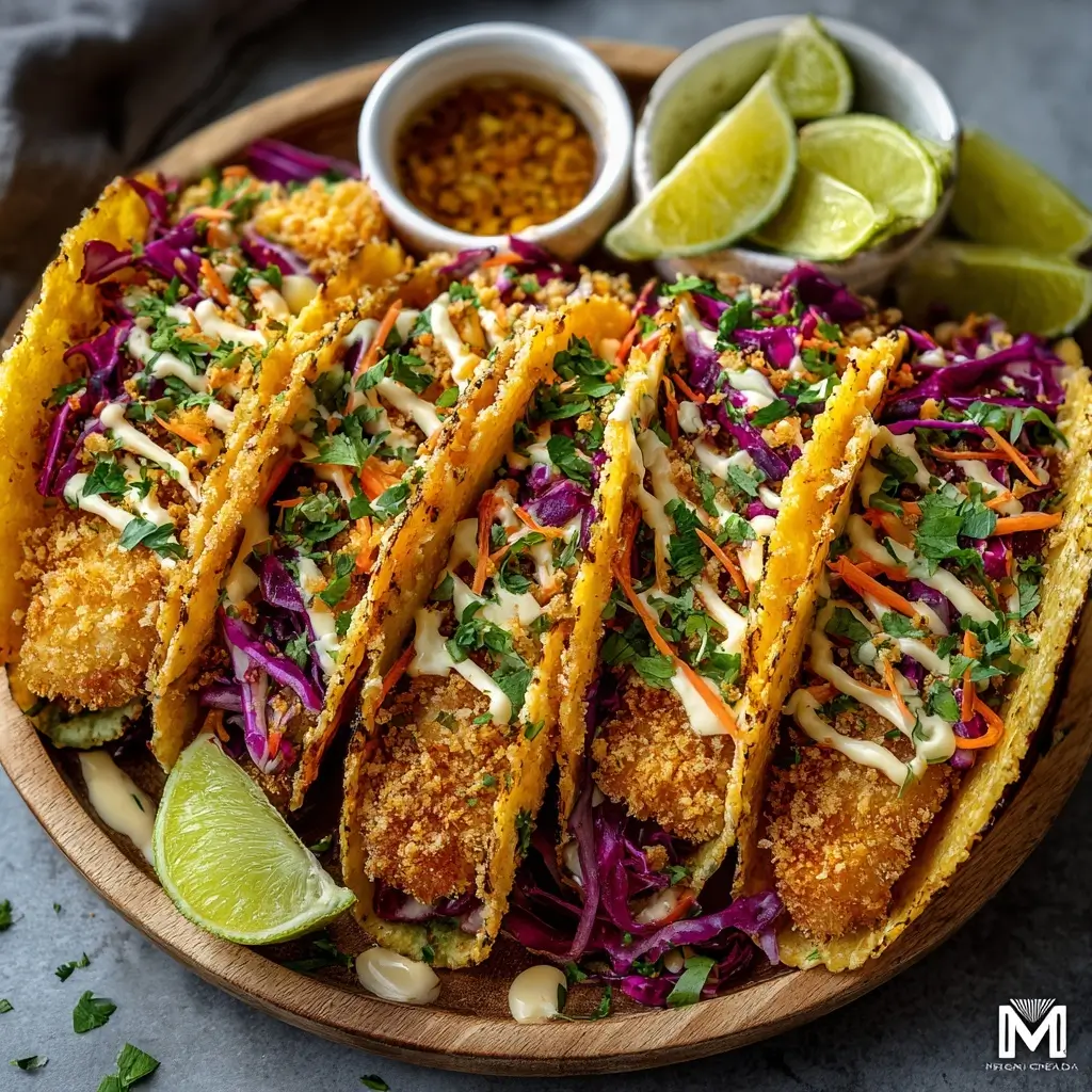 Crispy Baked Fish Tacos