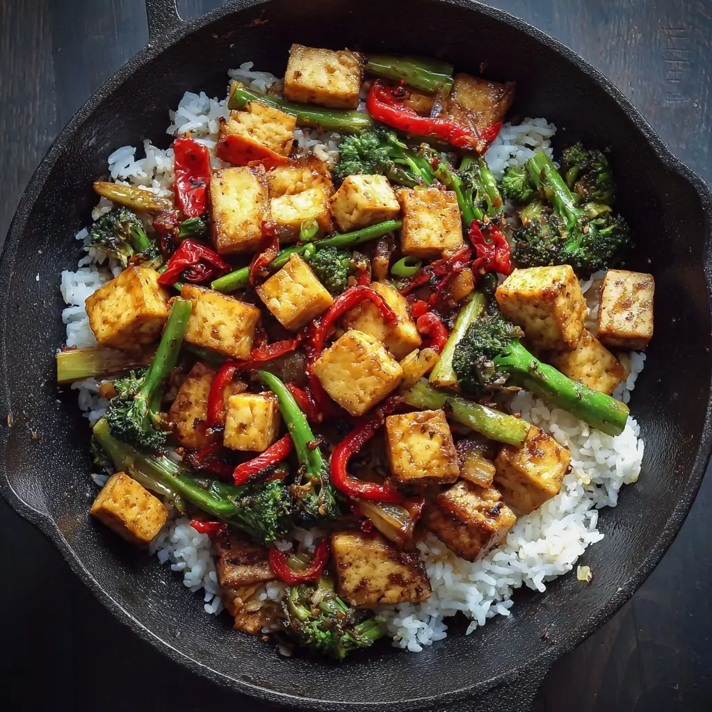 Crispy Tofu Stir Fry