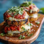 Eggplant Parmesan Stacks