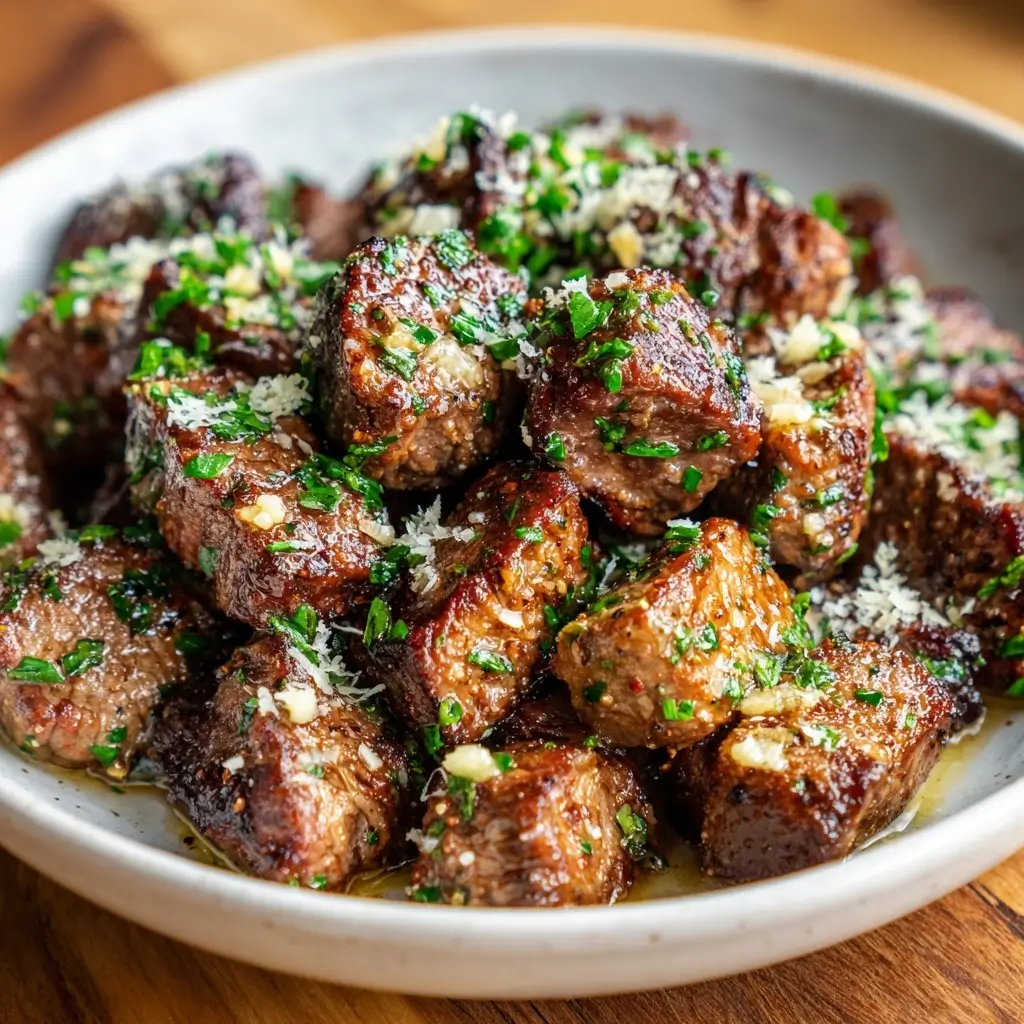 Garlic Butter Steak Bites