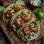 Garlic Lime Shrimp Tacos
