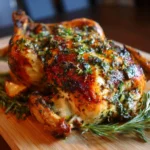 Herb Butter Roasted Chicken