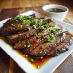 Honey Garlic Flank Steak