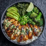 Honey Lime Chicken Bowls