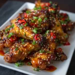 Honey Sriracha Chicken Wings