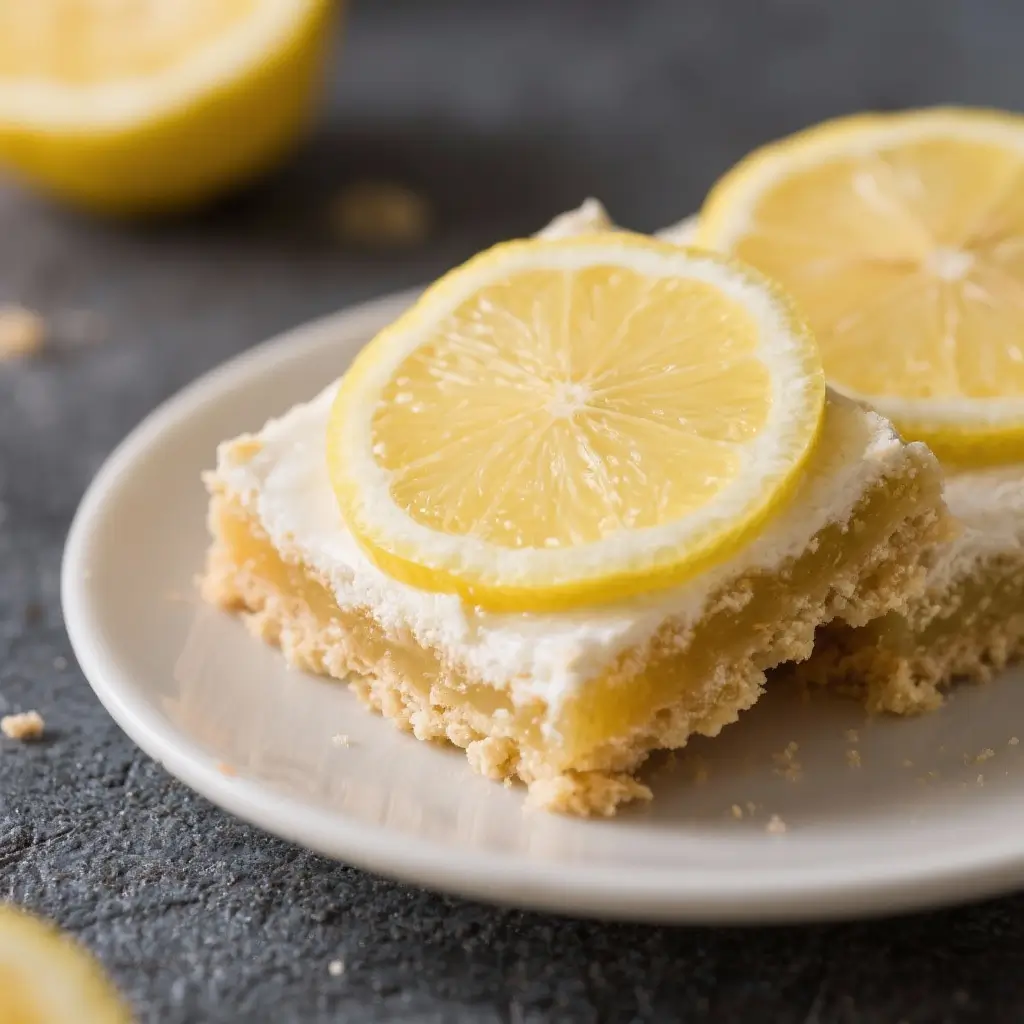 Lemon Bars with Shortbread Crust