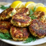Lemon Dill Salmon Patties