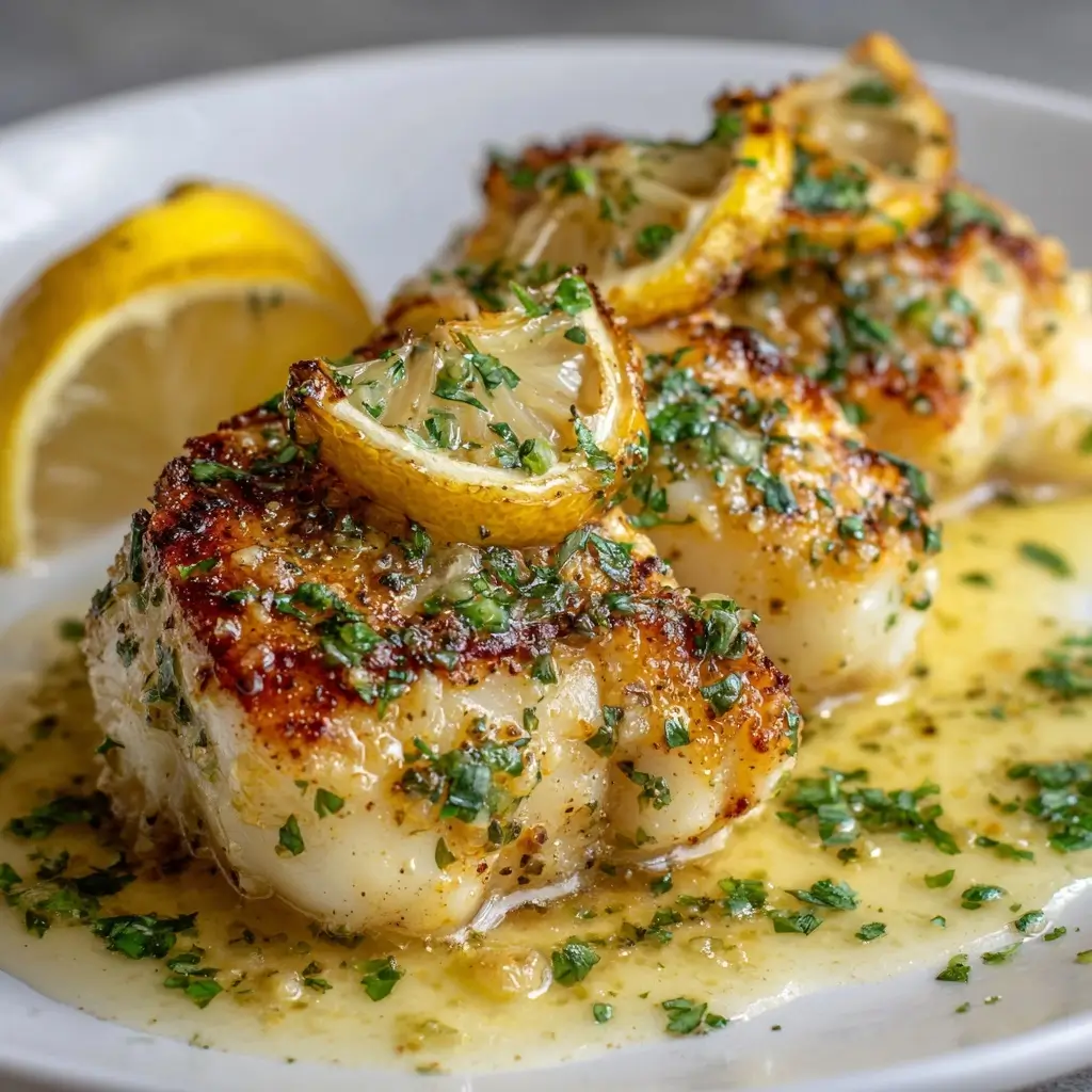 Lemon Garlic Butter Cod