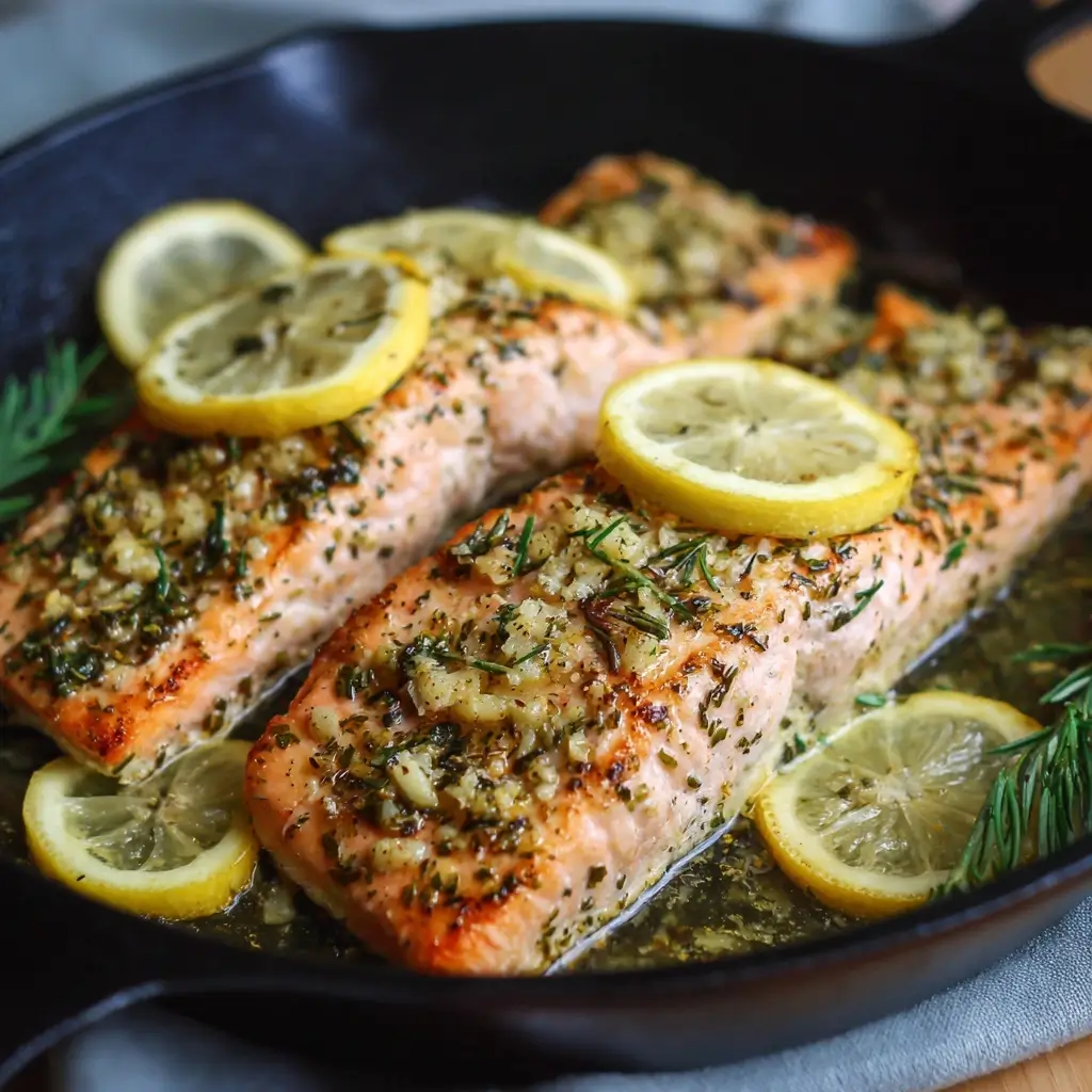 Lemon Garlic Salmon