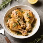 Lemon Herb Roasted Chicken Thighs