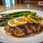 Lemon Pepper Chicken with Asparagus