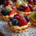 Mini Tartlets with Fruit and Custard