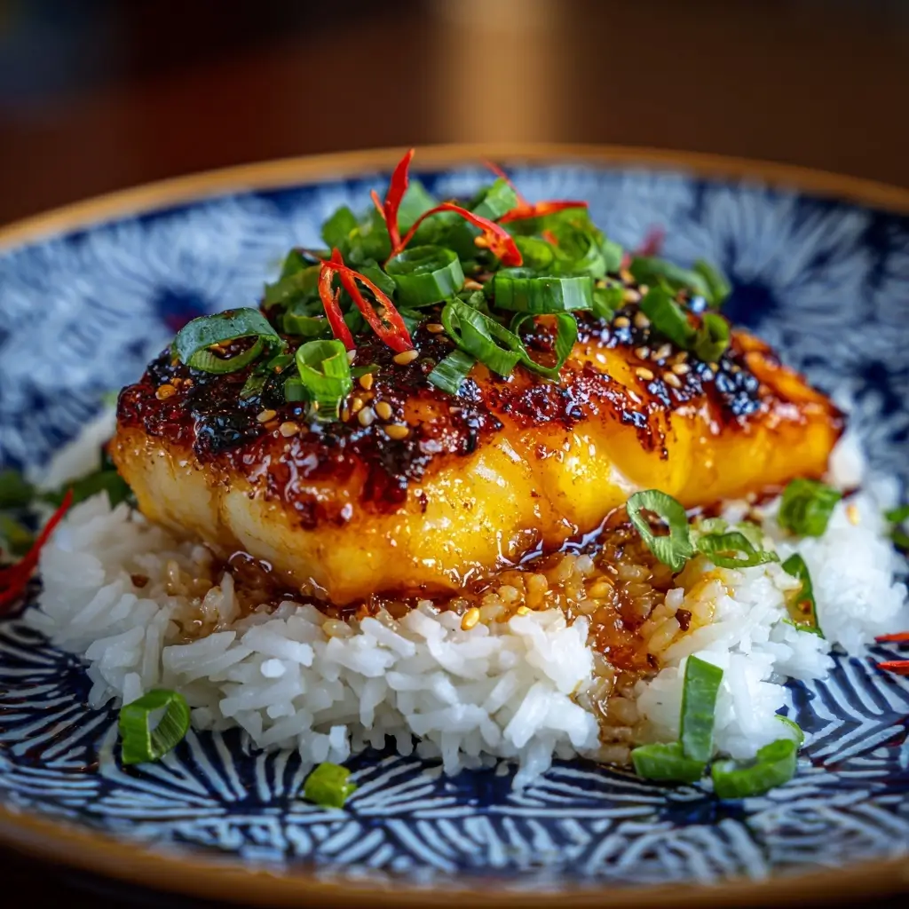 Miso Glazed Cod