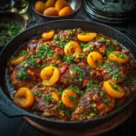 Moroccan Chicken Tagine with Apricots