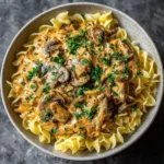 Mushroom Stroganoff
