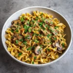 Mushroom Stroganoff