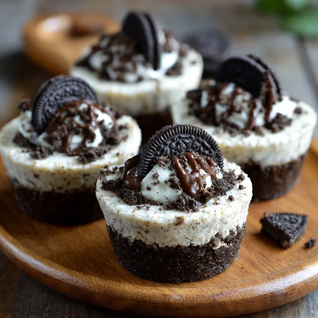 No Bake Oreo Cheesecake Cups