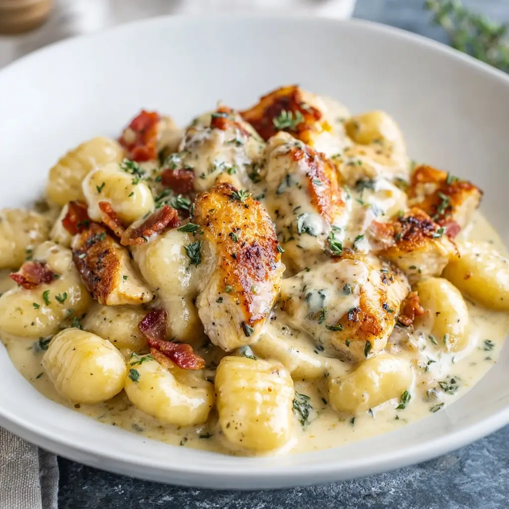 Olive Garden-Style Chicken Gnocchi