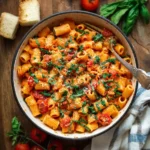One Pot Creamy Tomato Basil Pasta