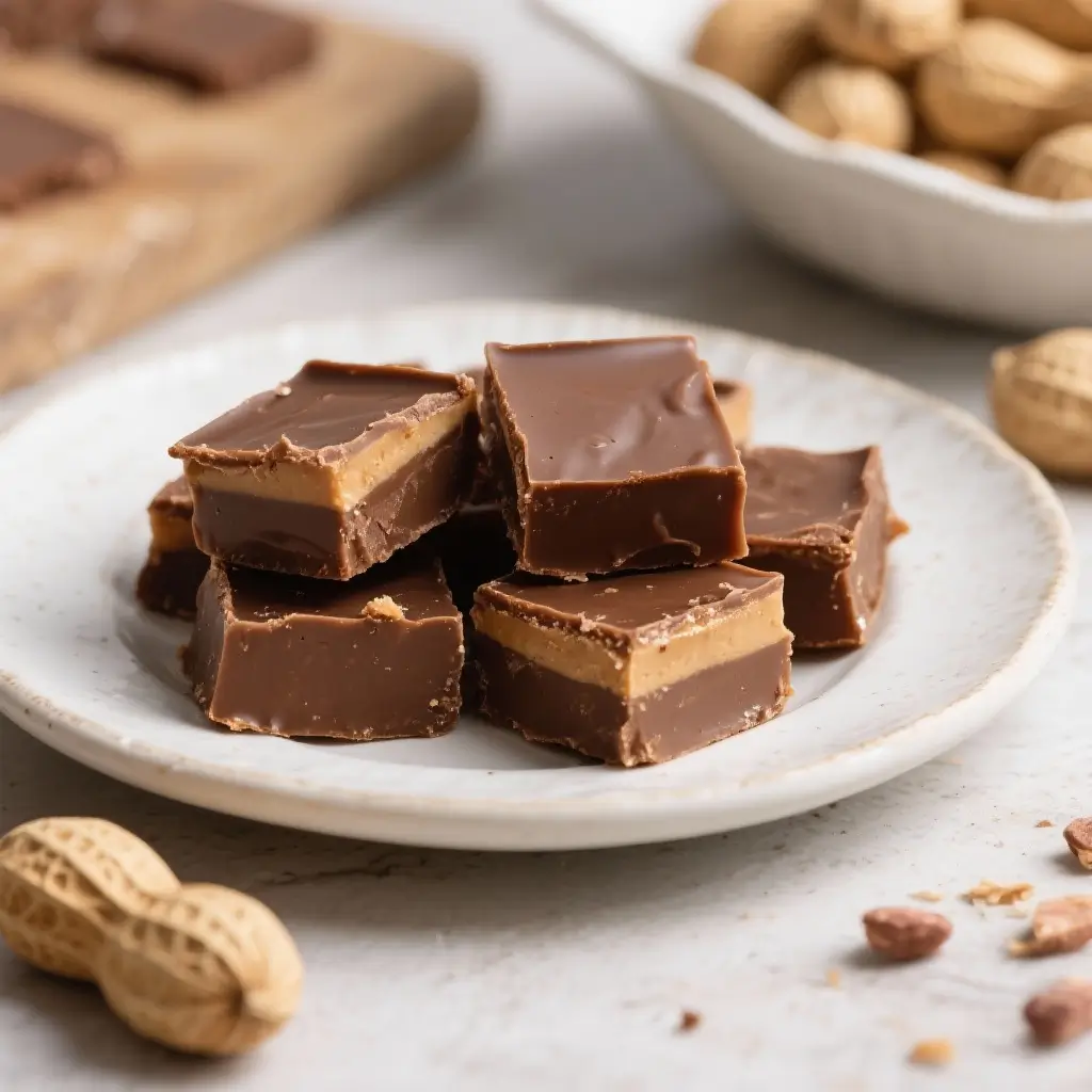 Peanut Butter Chocolate Fudge
