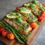 Pesto Crusted Salmon