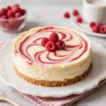 Raspberry Swirl Cheesecake
