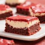 Red Velvet Cheesecake Brownies