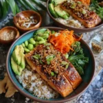 Sesame Ginger Salmon Bowls