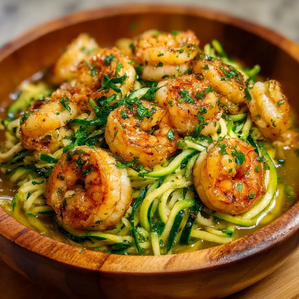 Shrimp Scampi Zoodles