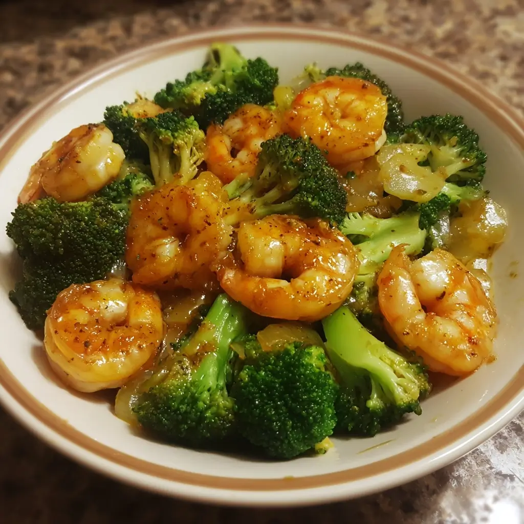Shrimp and Broccoli Stir Fry