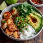 Spicy Shrimp Rice Bowls