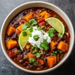 Sweet Potato Black Bean Chili