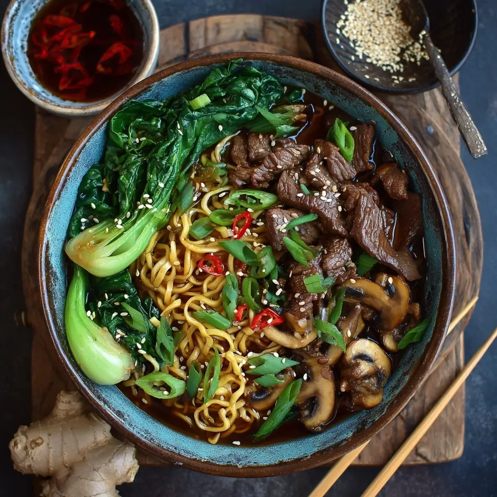 Teriyaki Beef Noodles