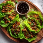 Teriyaki Chicken Lettuce Wraps