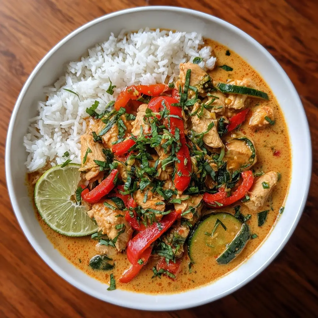 Thai Red Curry Chicken