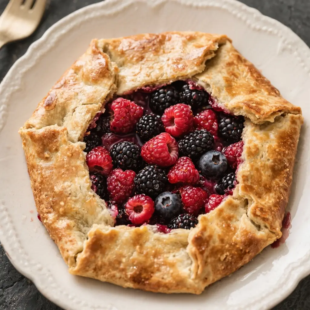 Triple Berry Galette
