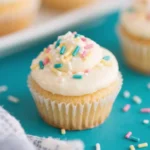 Vanilla Sprinkle Cupcakes