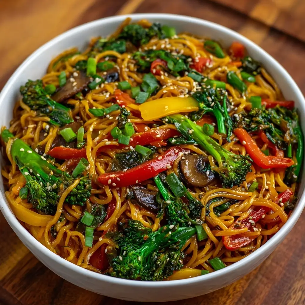 Veggie Loaded Stir Fry Noodles