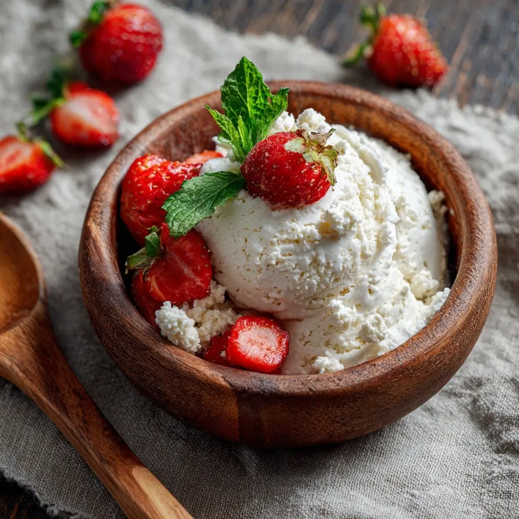 Viral Cottage Cheese Ice Cream