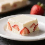 White Chocolate Strawberry Fudge