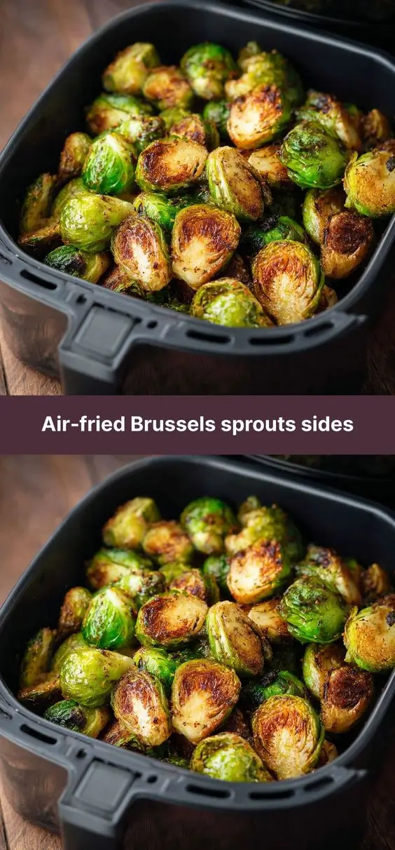 Air‑fried Brussels sprouts sides