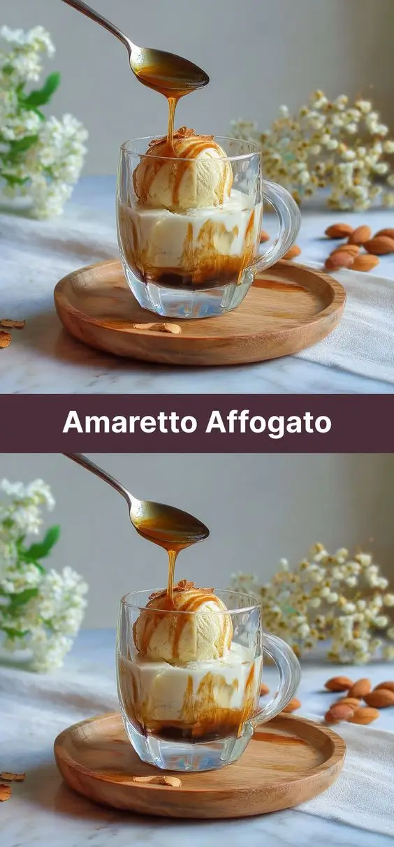 Amaretto Affogato