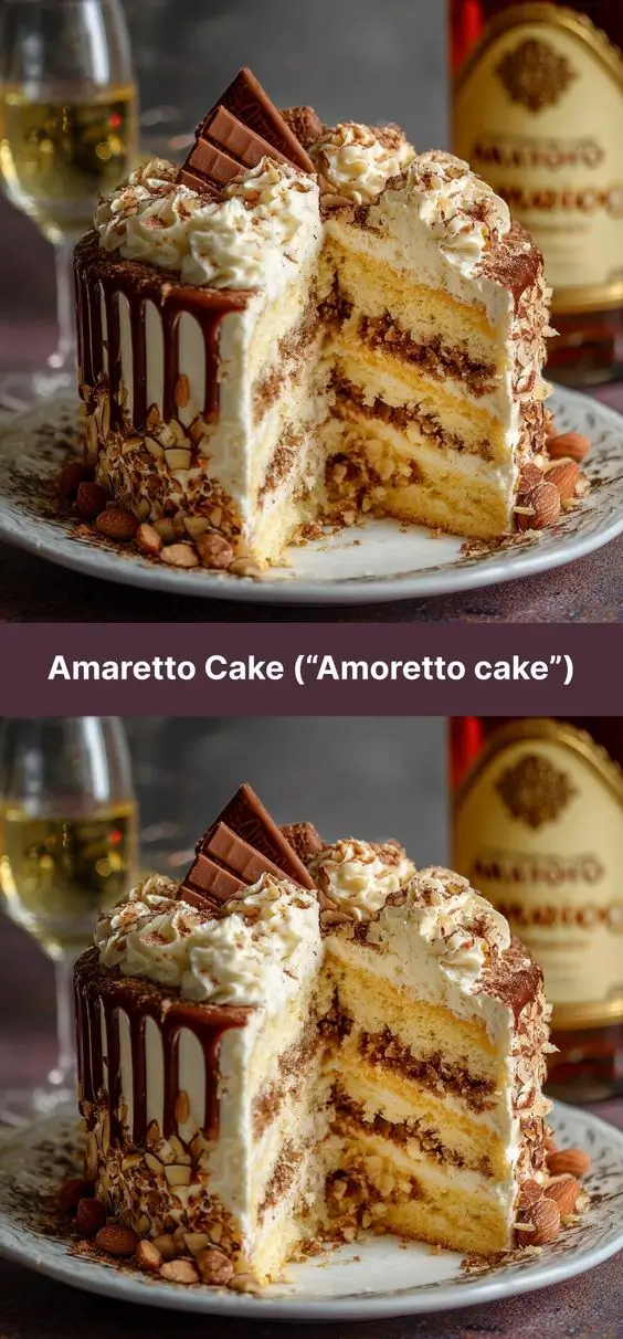 Amaretto Cake (“Amoretto cake”)