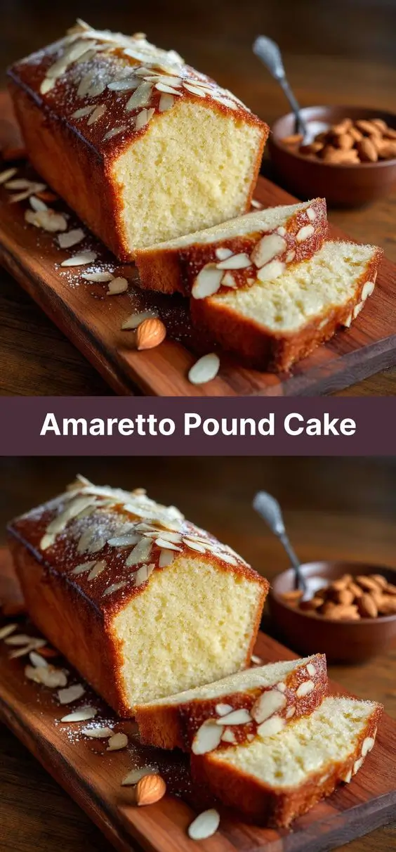 Amaretto Pound Cake