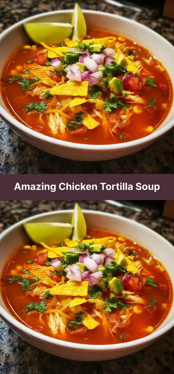 Amazing Chicken Tortilla Soup